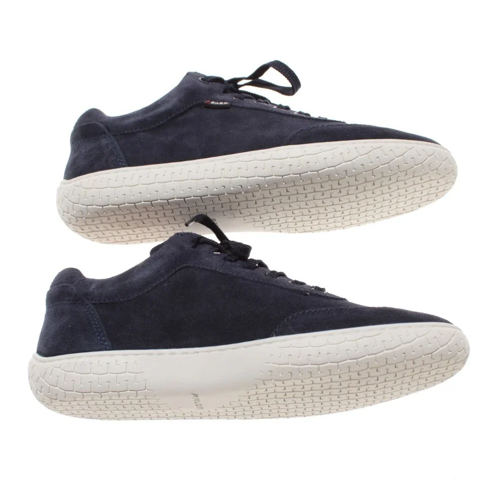 Piloti NWB Shift Lace Up Driving Sneakers Size 7 US in Midnight Blue Suede